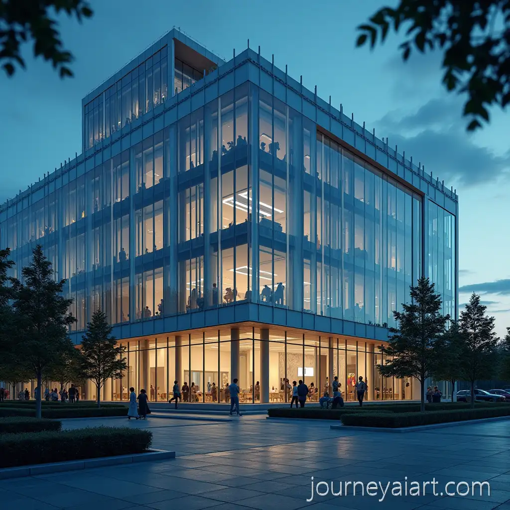 Corporate-Office-Building-with-Employees-Working-Inside