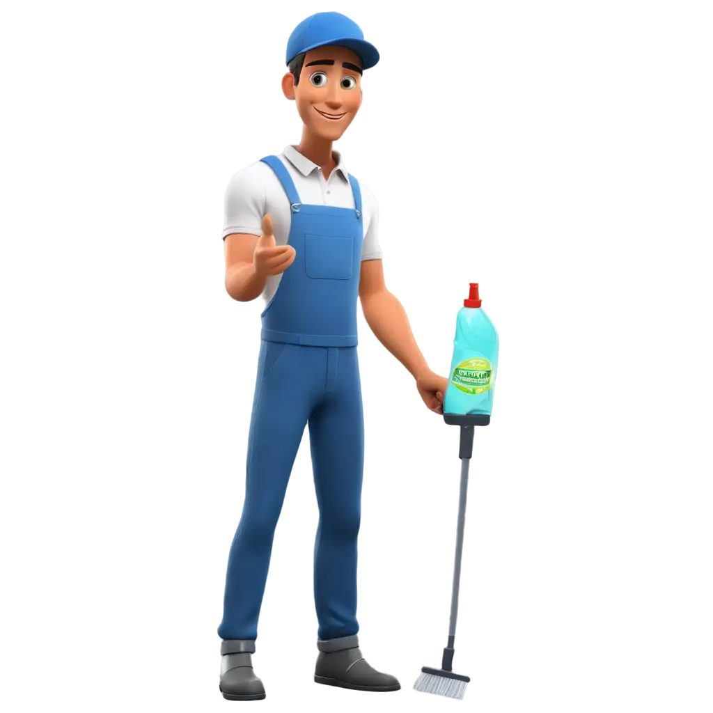 Cartoon-Image-of-a-Cleaning-Agent-Man-in-PNG-Format-for-HighQuality-Visuals