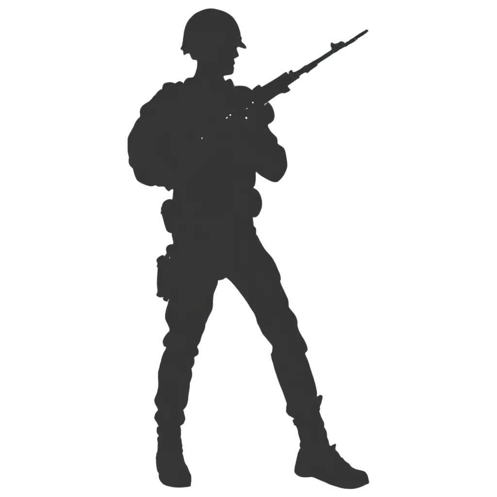 Soldier-Silhouette-PNG-Image-Symbolizing-Strength-and-Sacrifice