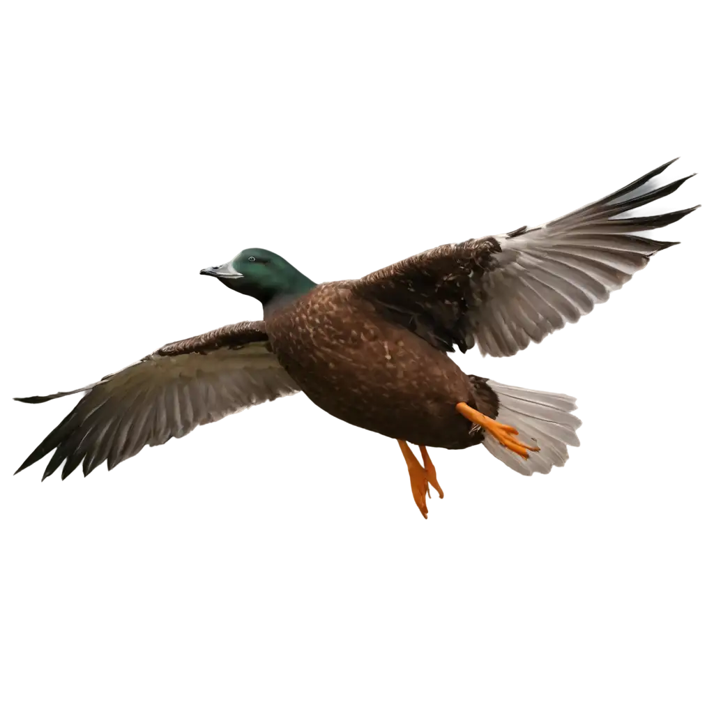 HighQuality-Flying-Duck-PNG-for-Versatile-Creative-Projects