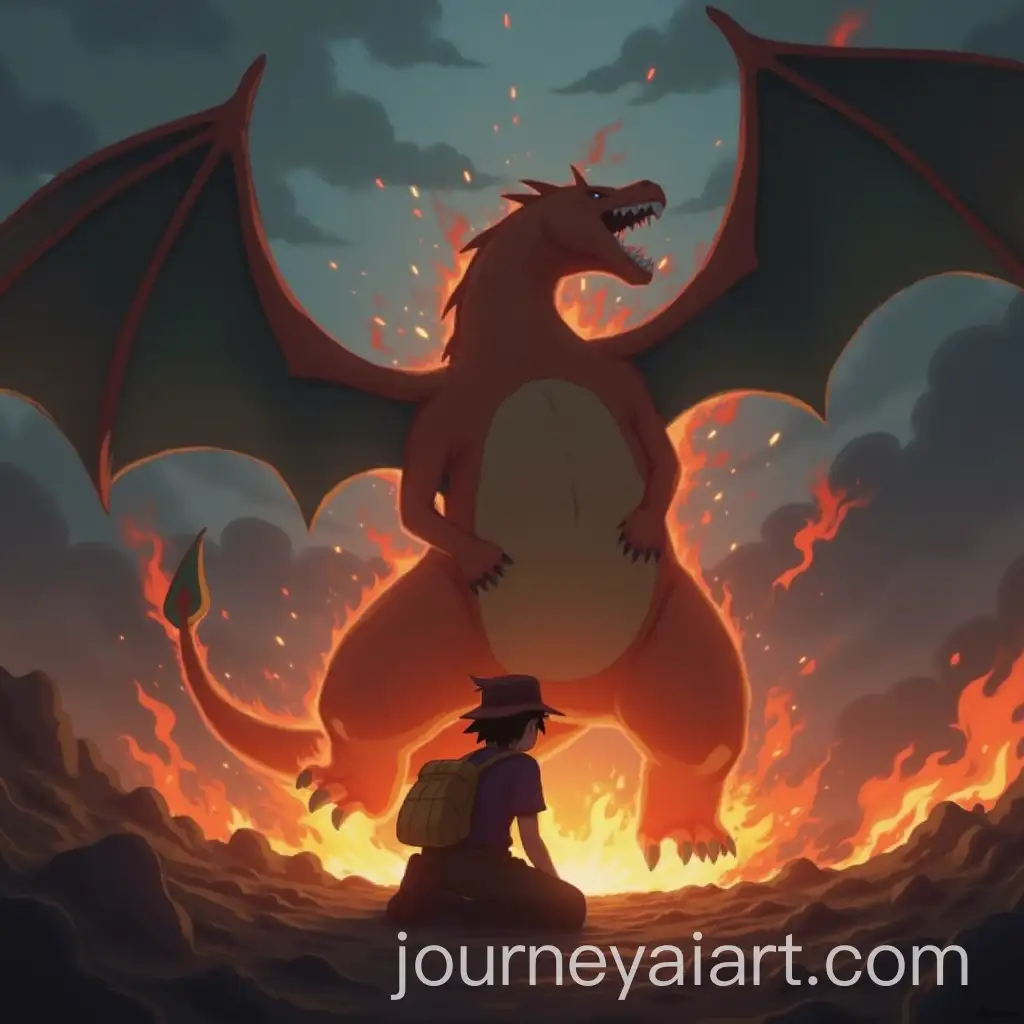 Ash-and-CharizardAI-Image-Prompt-Expansion-Rise-from-the-Ashes-in-a-Cinematic-Battle-of-Fire-and-Determination