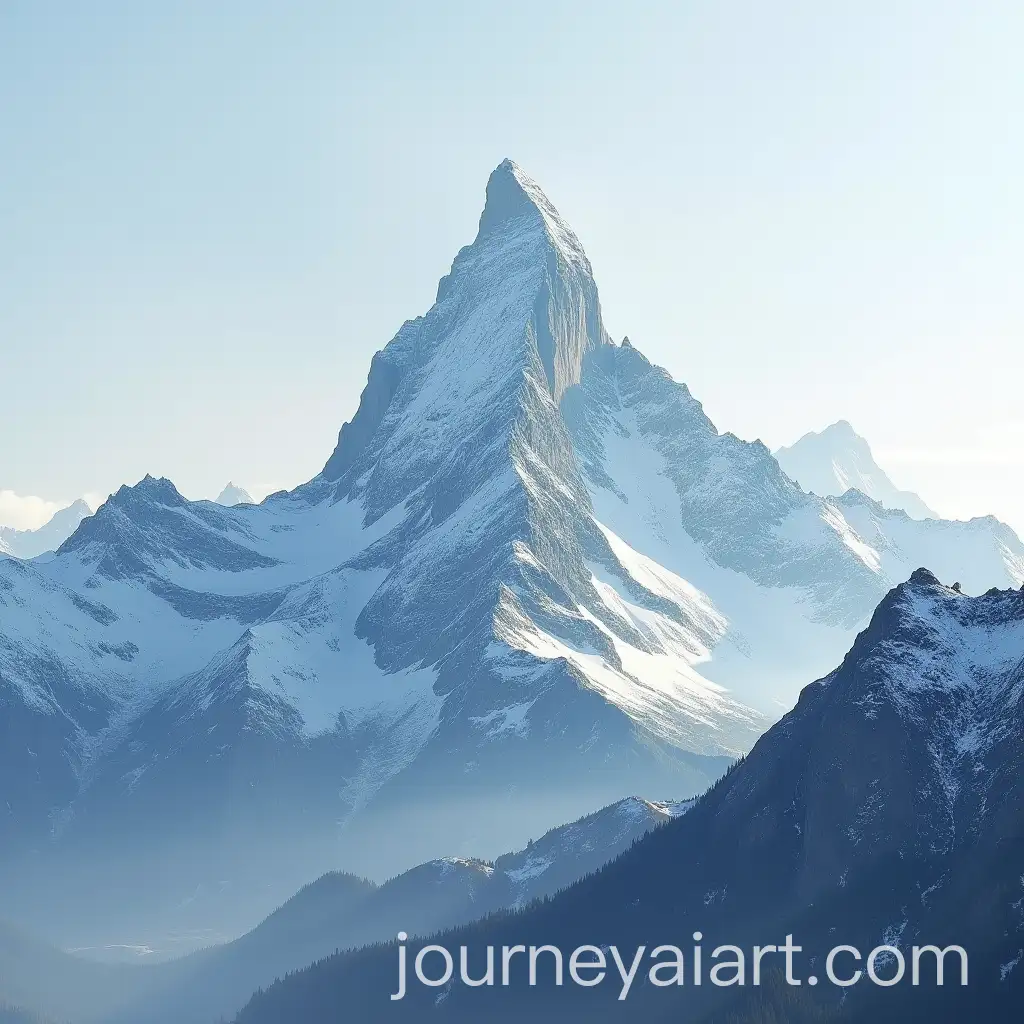 AI-Art-Prompt-ExpansionSnowCapped-Mountain-Landscape-with-Majestic-Peaks