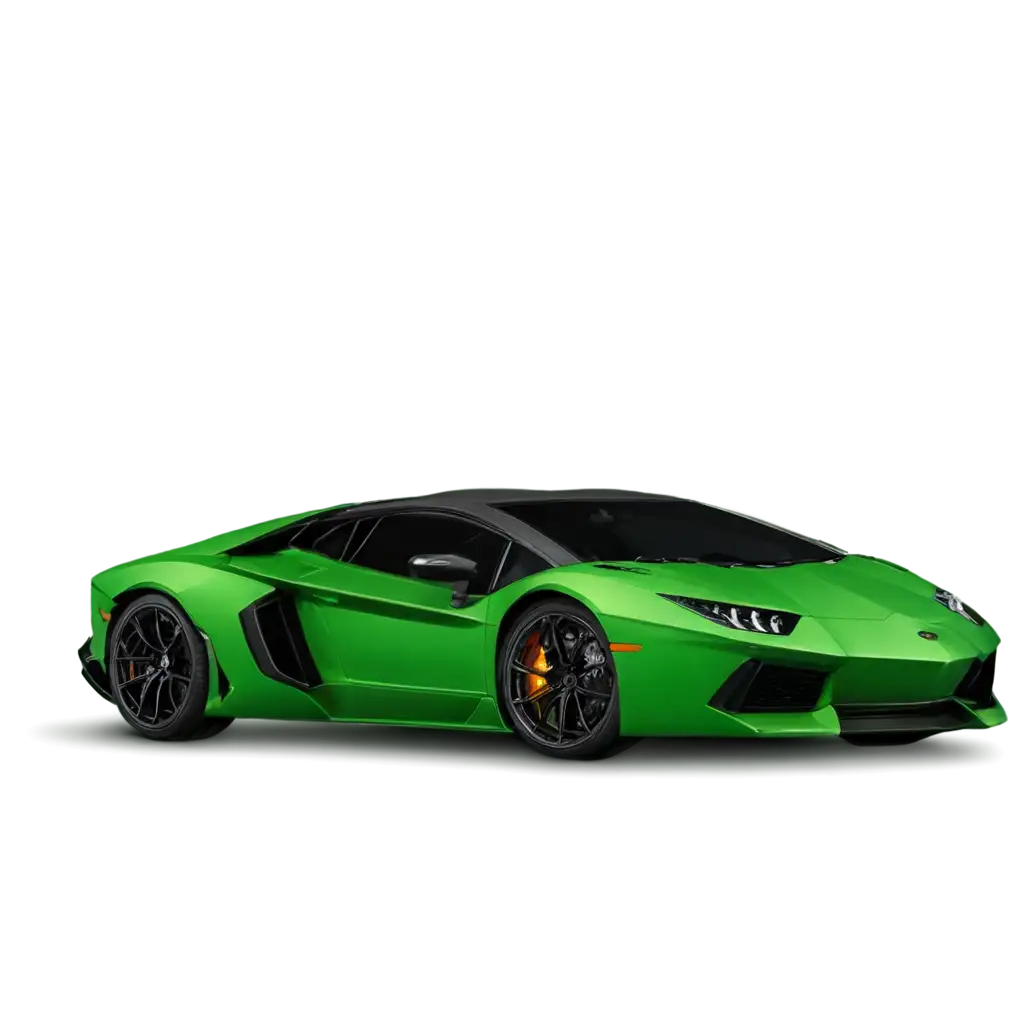 Lamborghini-Green-Car-PNG-ImagePNG-Image-Usage-Scenarios-HighQuality-Transparent-Version-for-Creative-Use