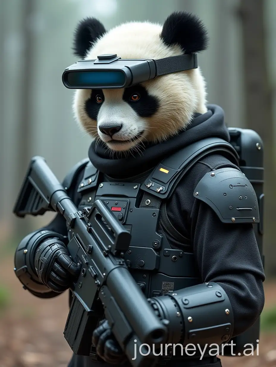 Panda-Soldier-in-Futuristic-Exoskeleton-Armor-with-Advanced-Weaponry