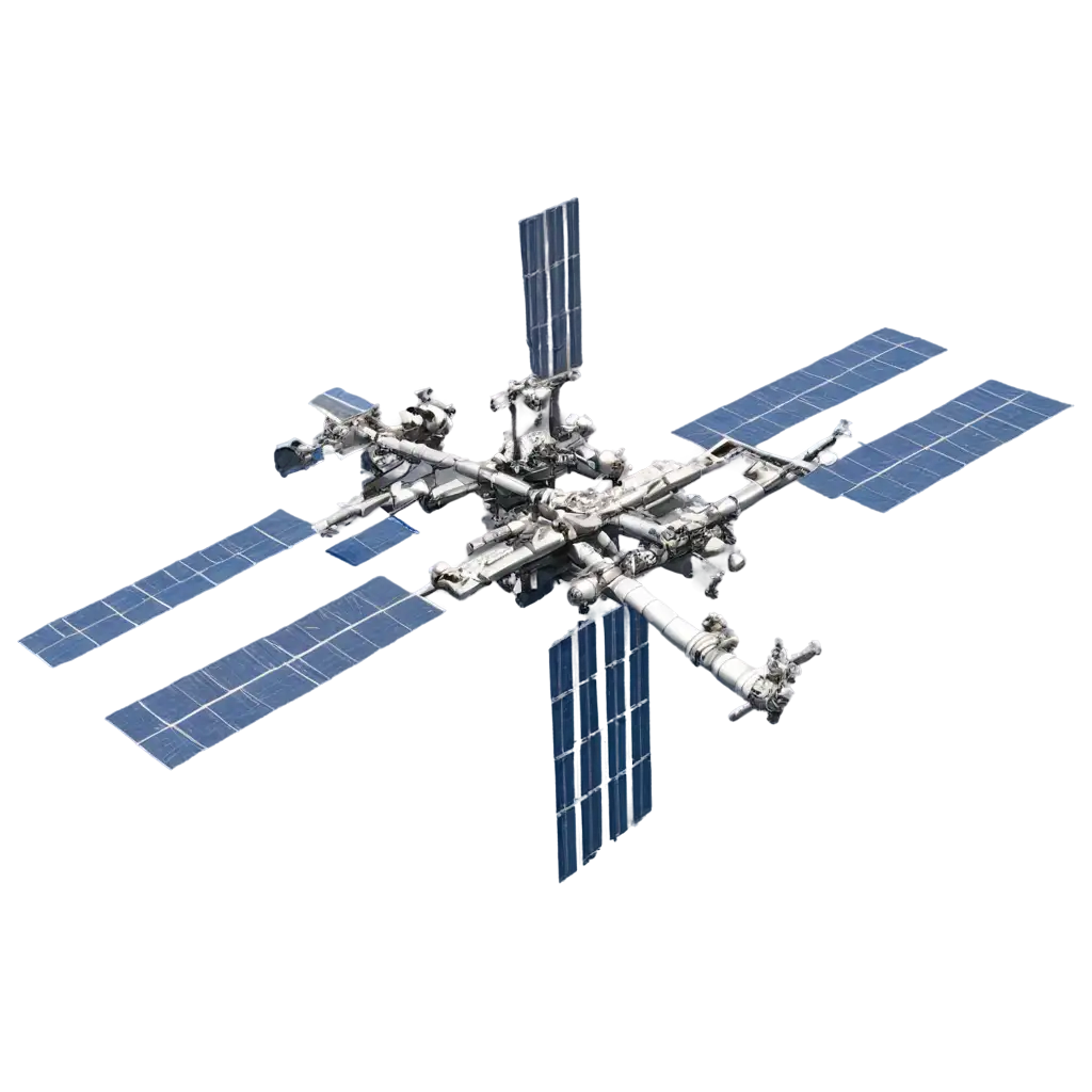 International-Space-Station-PNG-Image-for-HighQuality-Visuals-and-Versatile-Usage