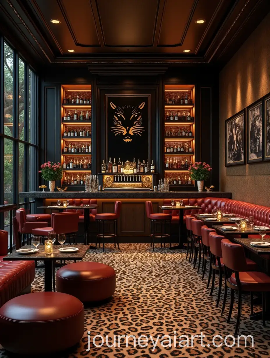 Luxurious-90s-Style-Bar-and-Caf-with-Leopard-Print-Accents