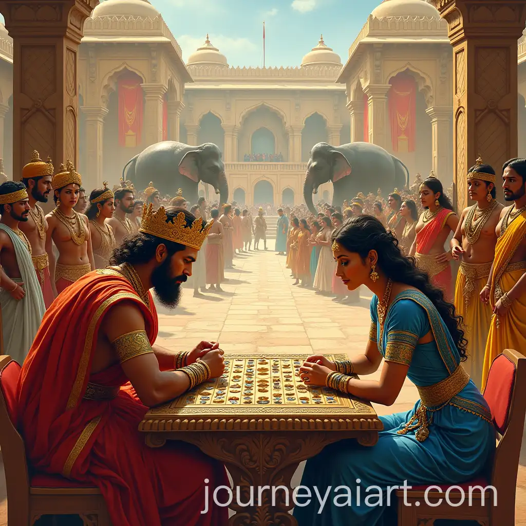 Dramatic-BollywoodStyle-Chaturanga-Game-in-Ancient-India