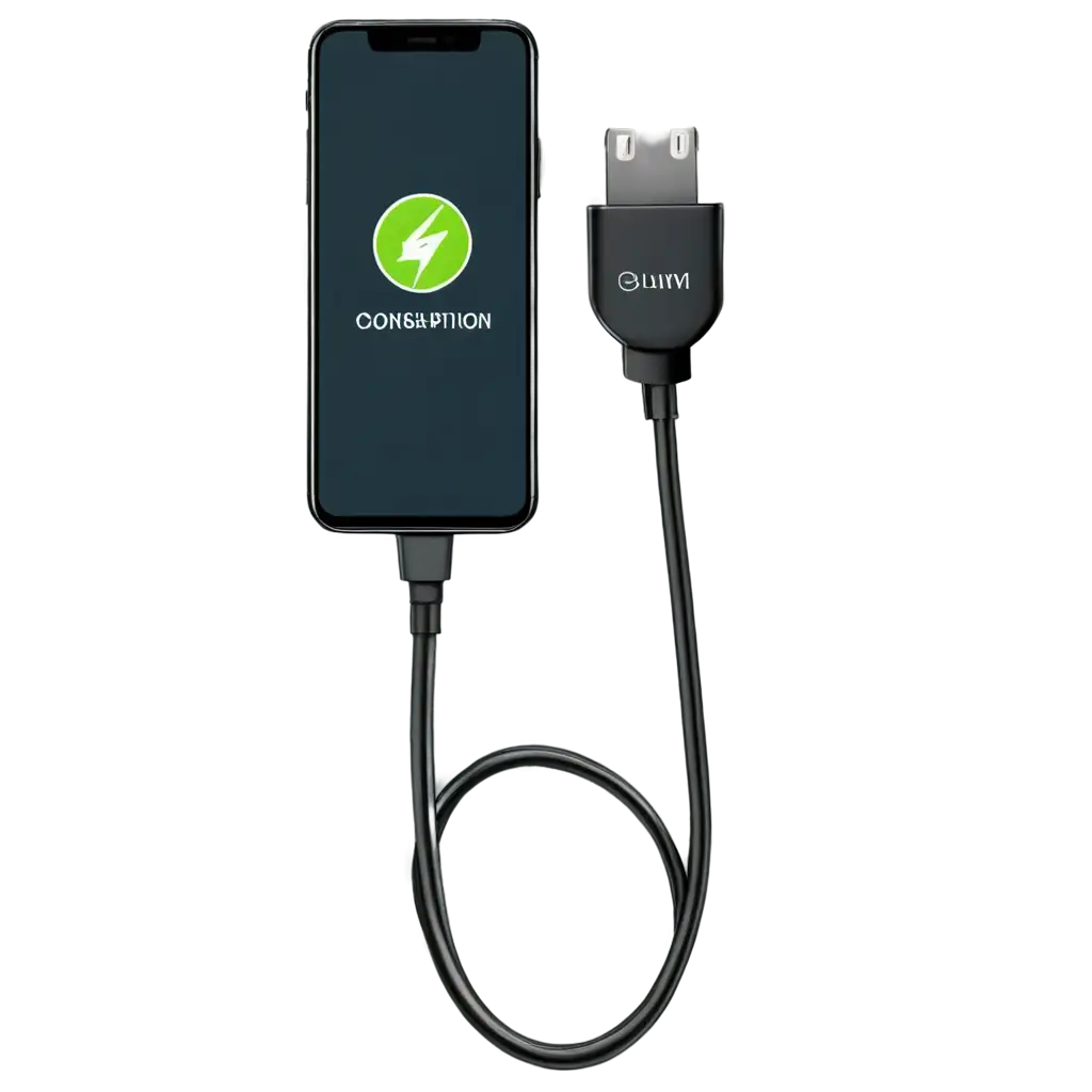 Smartphone-Charging-with-Electricity-Consumption-Logo-PNG-HighQuality-Image-for-Digital-Assets