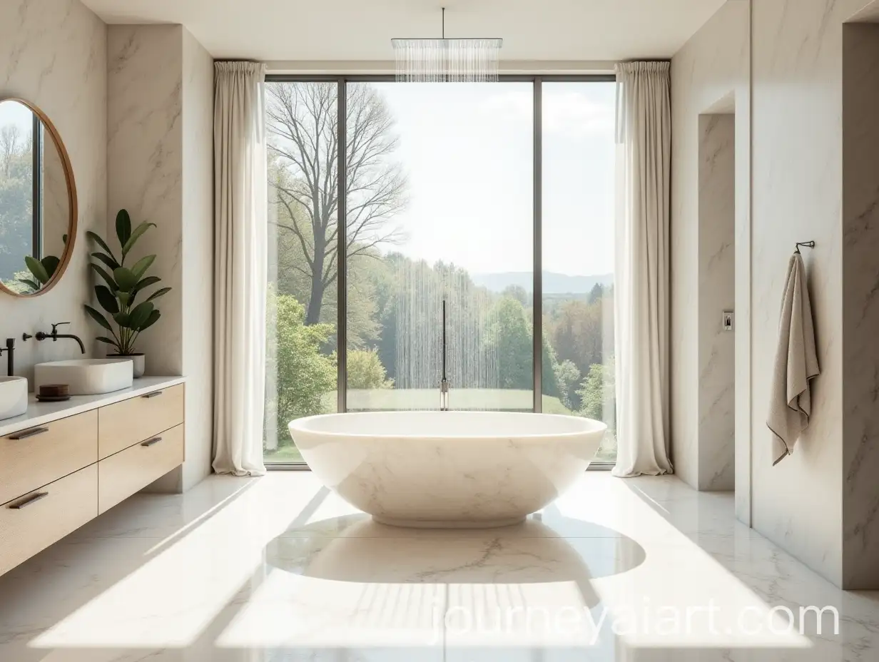 Luxury-Spacious-Bathroom-with-Raw-Crystal-Bathtub-and-Nature-Elements