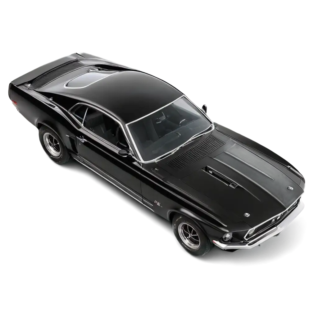 HighQuality-PNG-Image-of-1969-Ford-Mustang-Mach-1-Top-View-Perspective