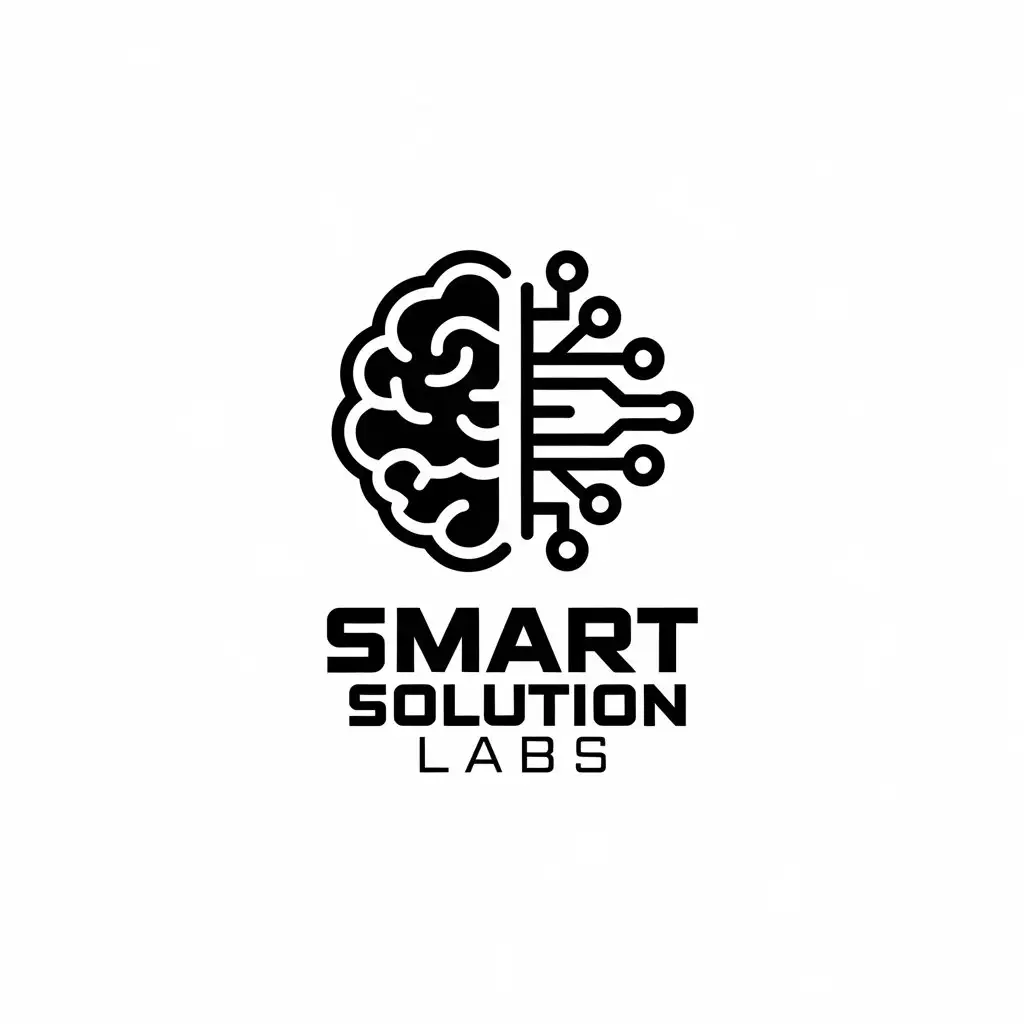 LOGO Design For Smart Solution Labs Smart Artificial Intelligence Solution Theme