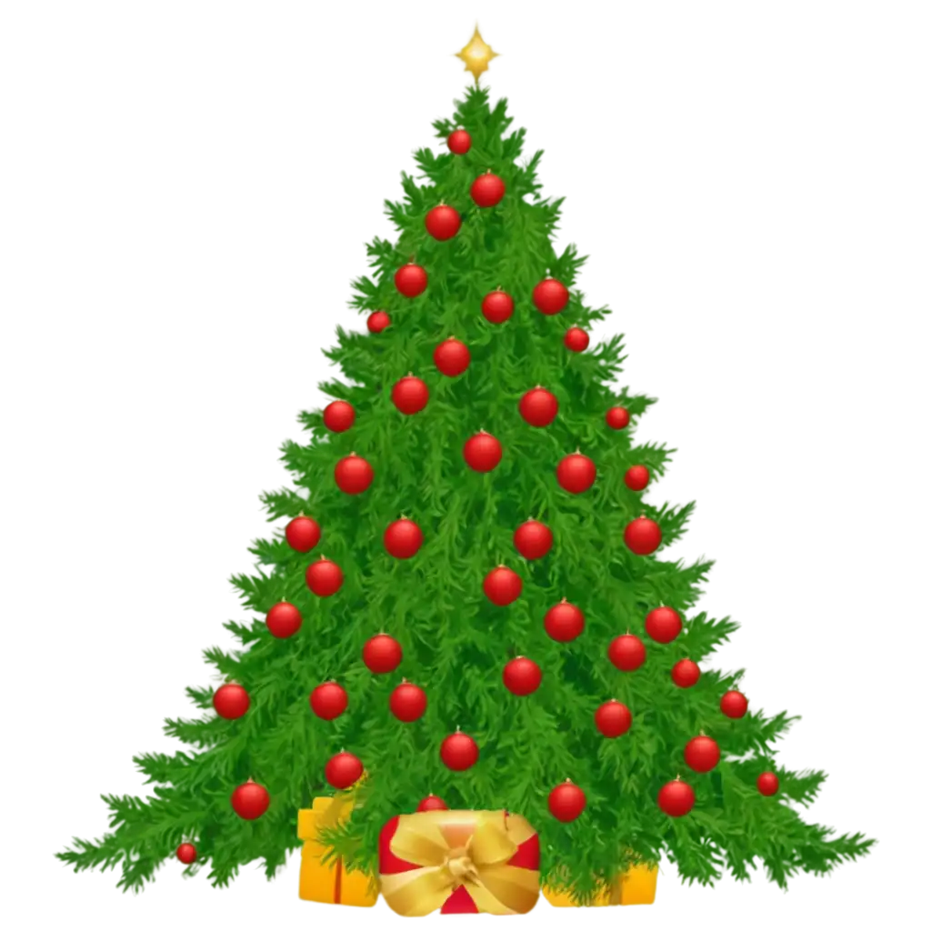 PNG-Christmas-Tree-AIGenerated-Image-for-HighQuality-Visual-Content