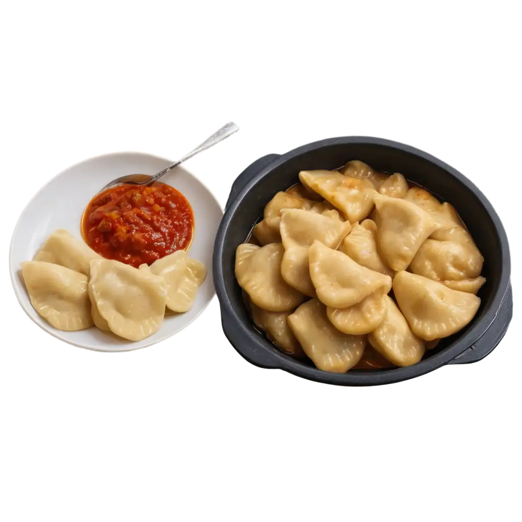 Homemade-Pierogies-PNG-Image-Authentic-Dish-with-Pierogies-and-Sauce