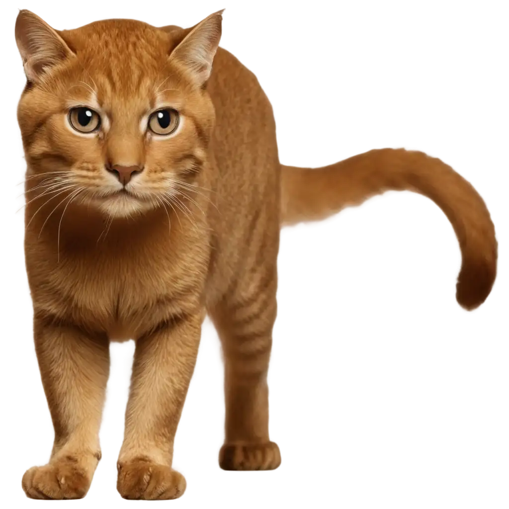 Golden-Cat-PNG-Image-Radiant-Feline-Charm-in-HighQuality-Format