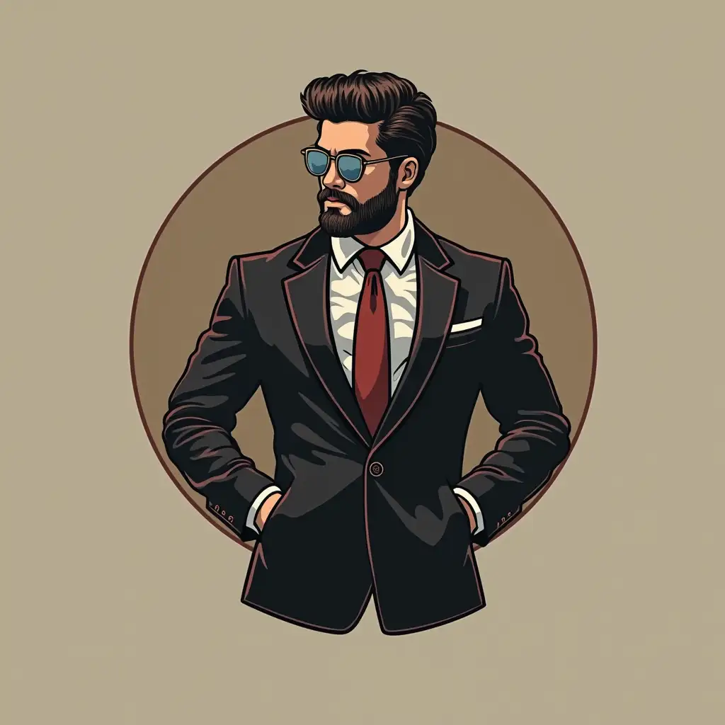 create logo for men's clothing store