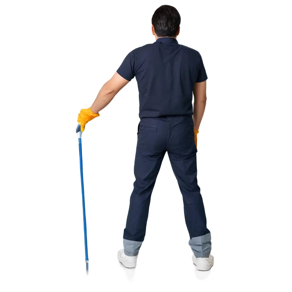 HighQuality-PNG-Image-of-a-Man-in-Cleaner-Dress-Cleaning-from-Behind