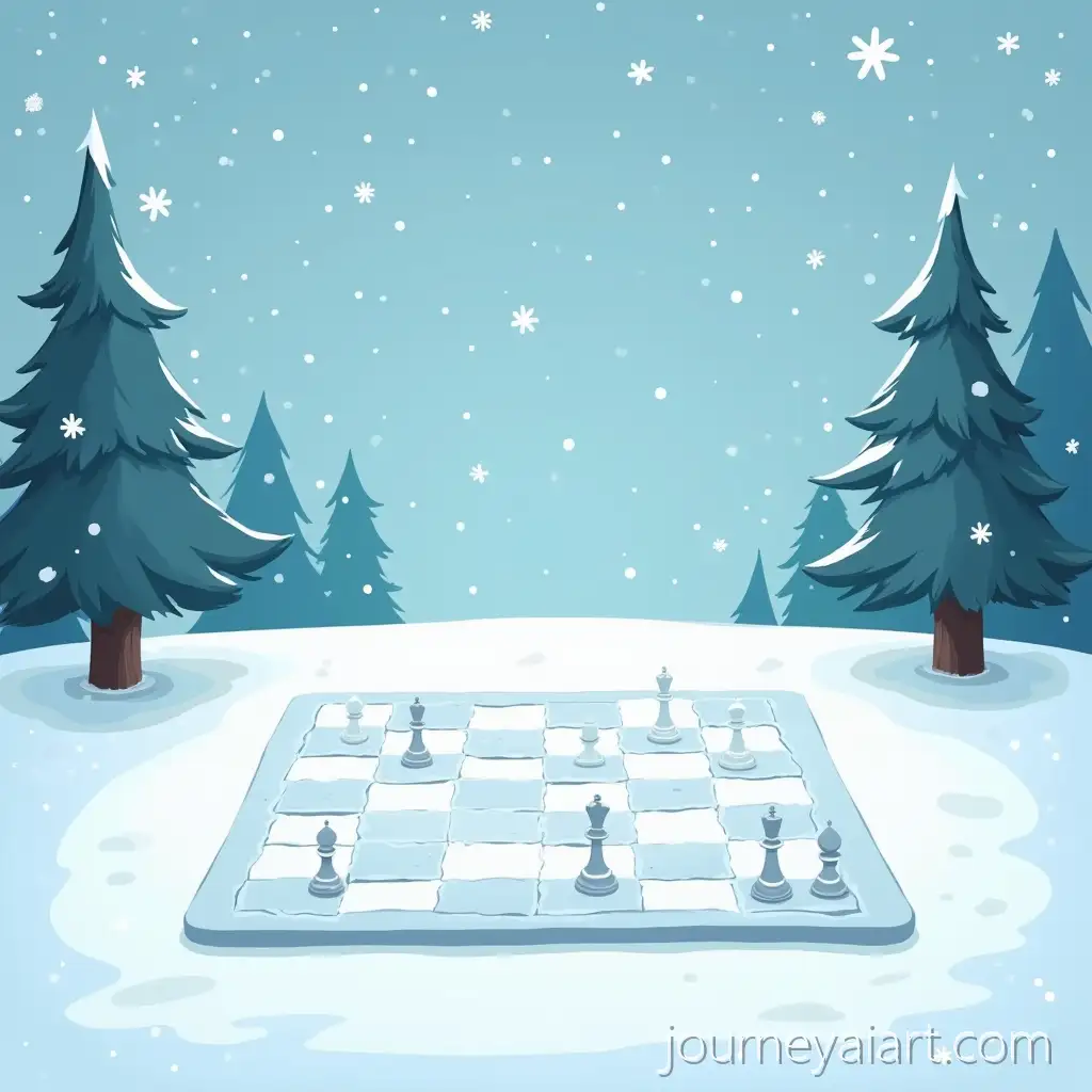 Childrens-Chess-Tournament-Poster-with-First-Snow-BackFirst-Snow-Chessboarddrop