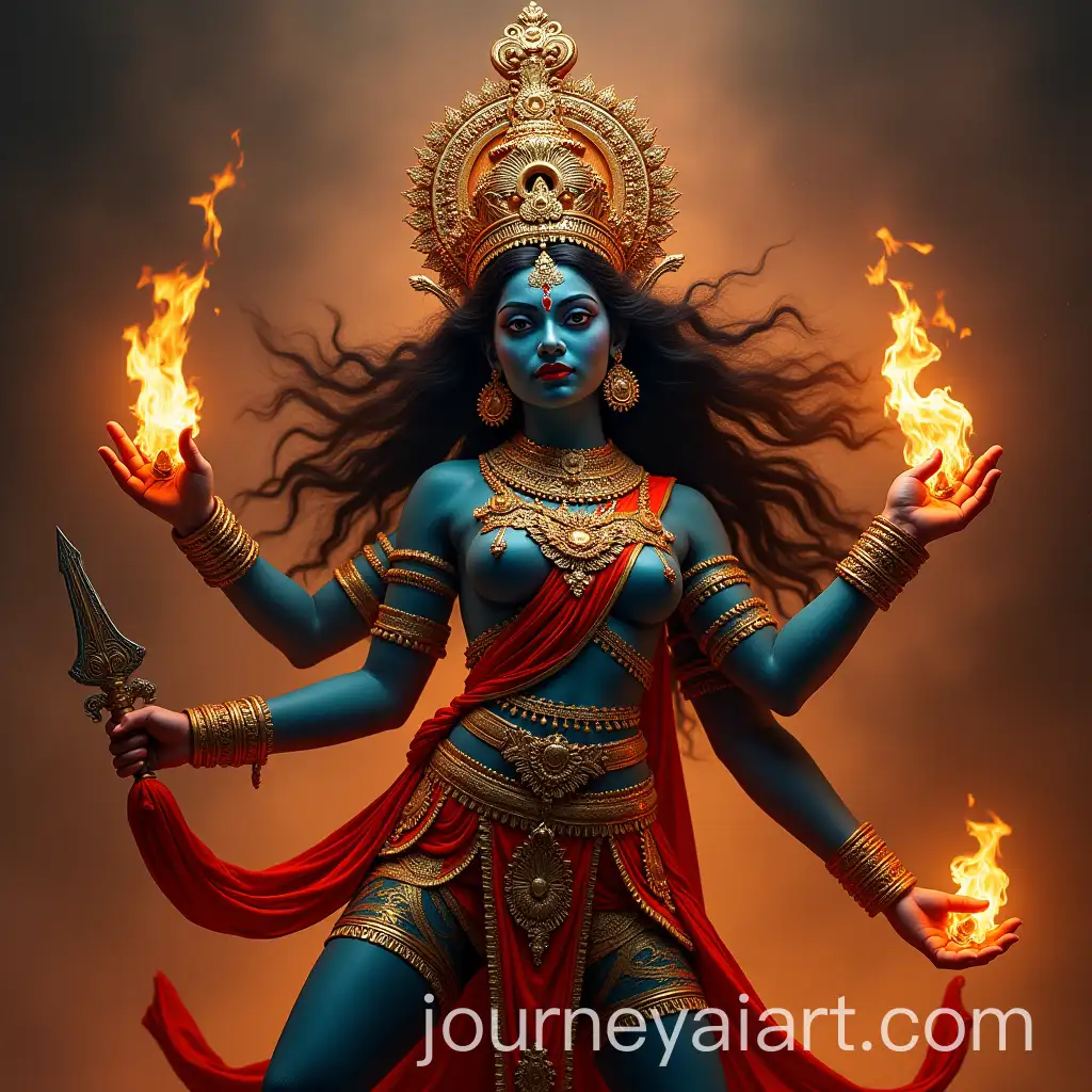 AI-Image-Prompt-ExpansionMahakali-Mata-Divine-Representation-in-Vibrant-Artwork