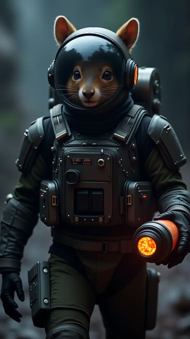 Rugged-Anthropomorphic-Squirrel-Cyborg-in-Military-Space-Suit-Holding-Dark-Matter-Plasma