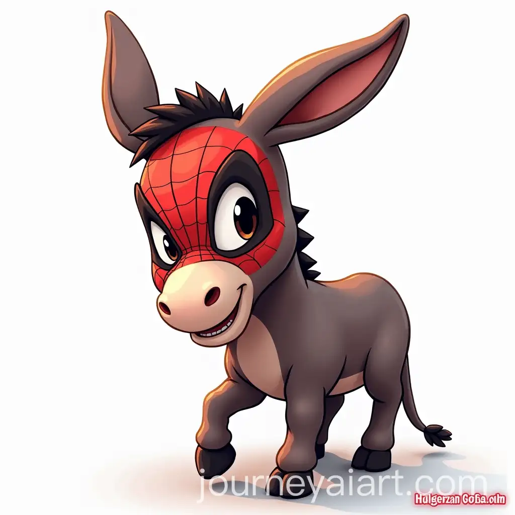 SpiderMan-Donkey-Transformation-Artwork