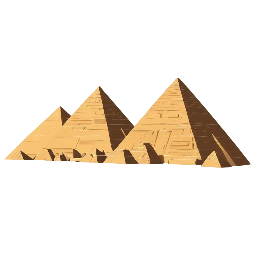 Ancient-Egyptian-Pyramids-in-Cartoon-Style-PNG-Perfect-for-Creative-Visual-Projects