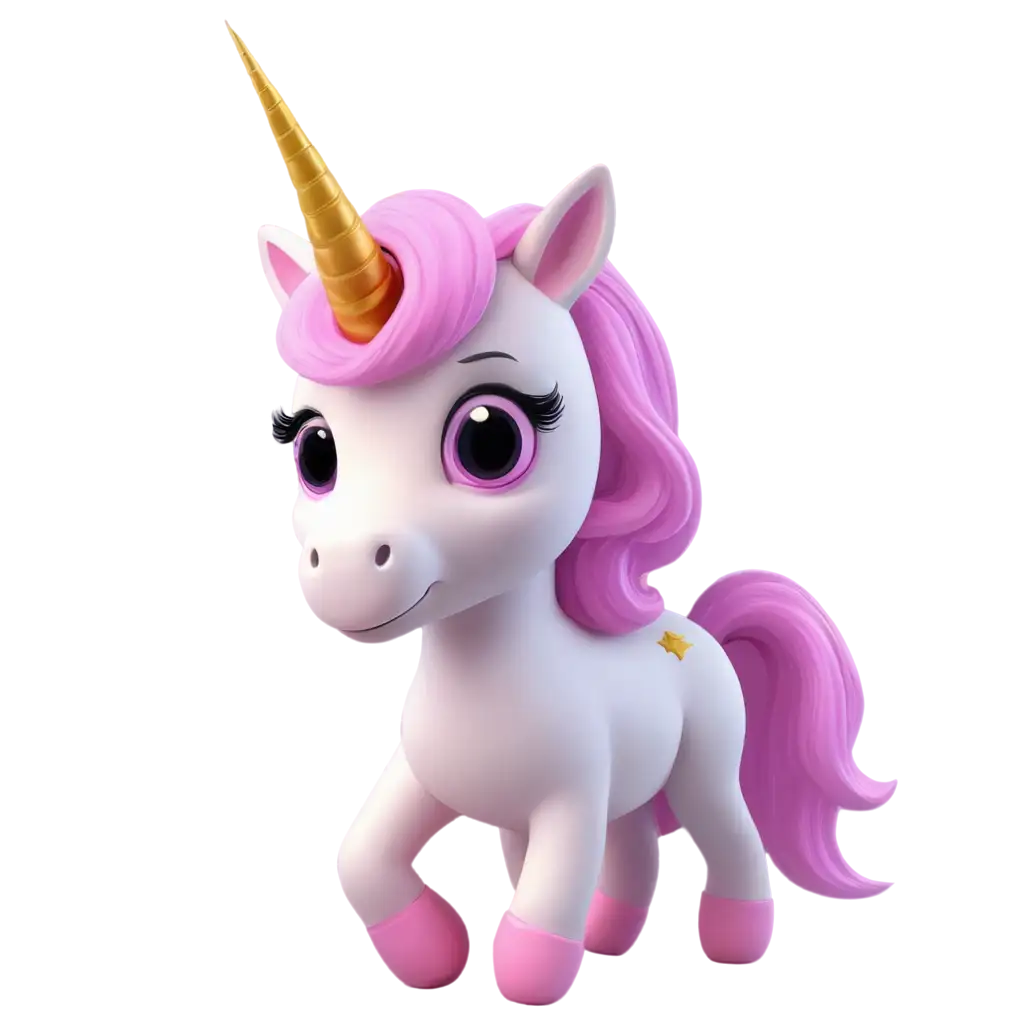 Unicorn-Cartoon-Style-PNG-Image-Enhance-Your-Online-Presence-with-Vibrant-Artwork