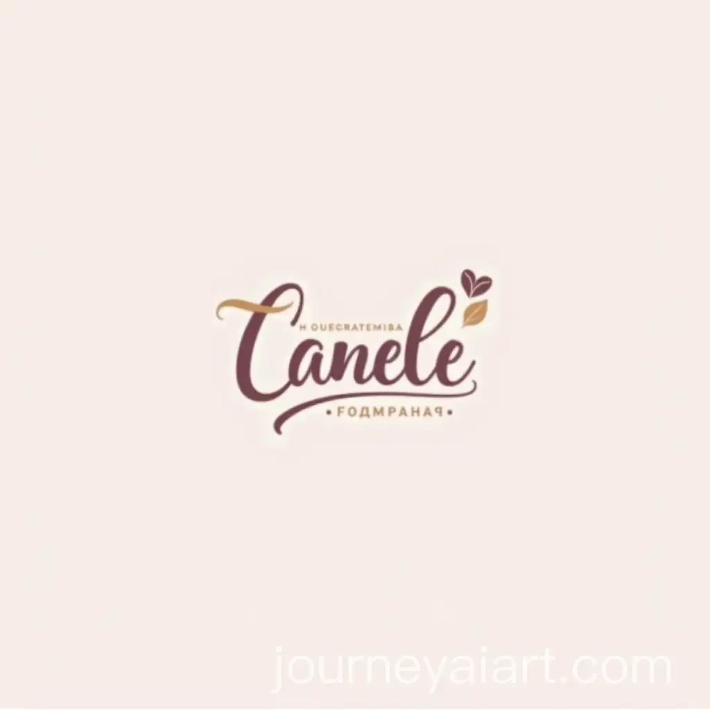 Elegant-Canele-Brand-Logo-with-Soft-Purple-and-Gold-ColorsAI-Art-Prompt-Expansion