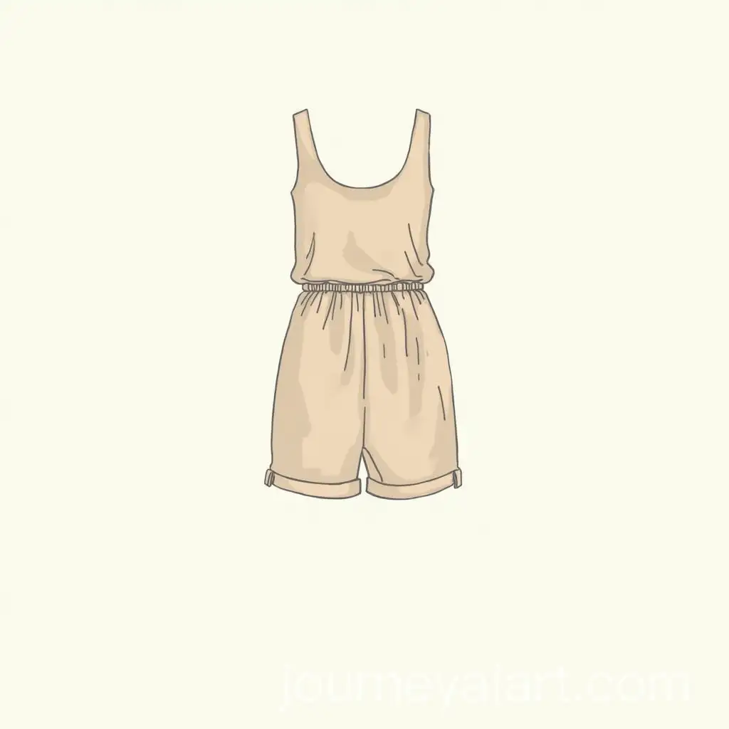 Unique-Summer-Linen-Suit-Design-with-Top-and-Shorts