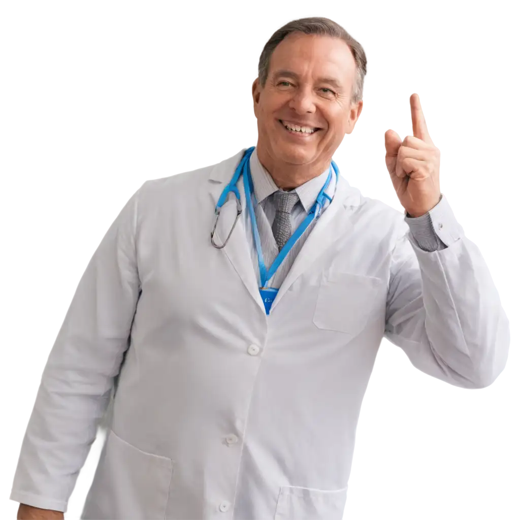 Happy-Doctor-PNG-Image-Smiling-Physician-Illustration-for-Medical-Content