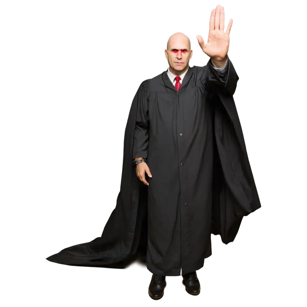 PNG-Image-of-a-Bald-Judge-with-Red-Eyes-AI-Art-Prompt-Analysis