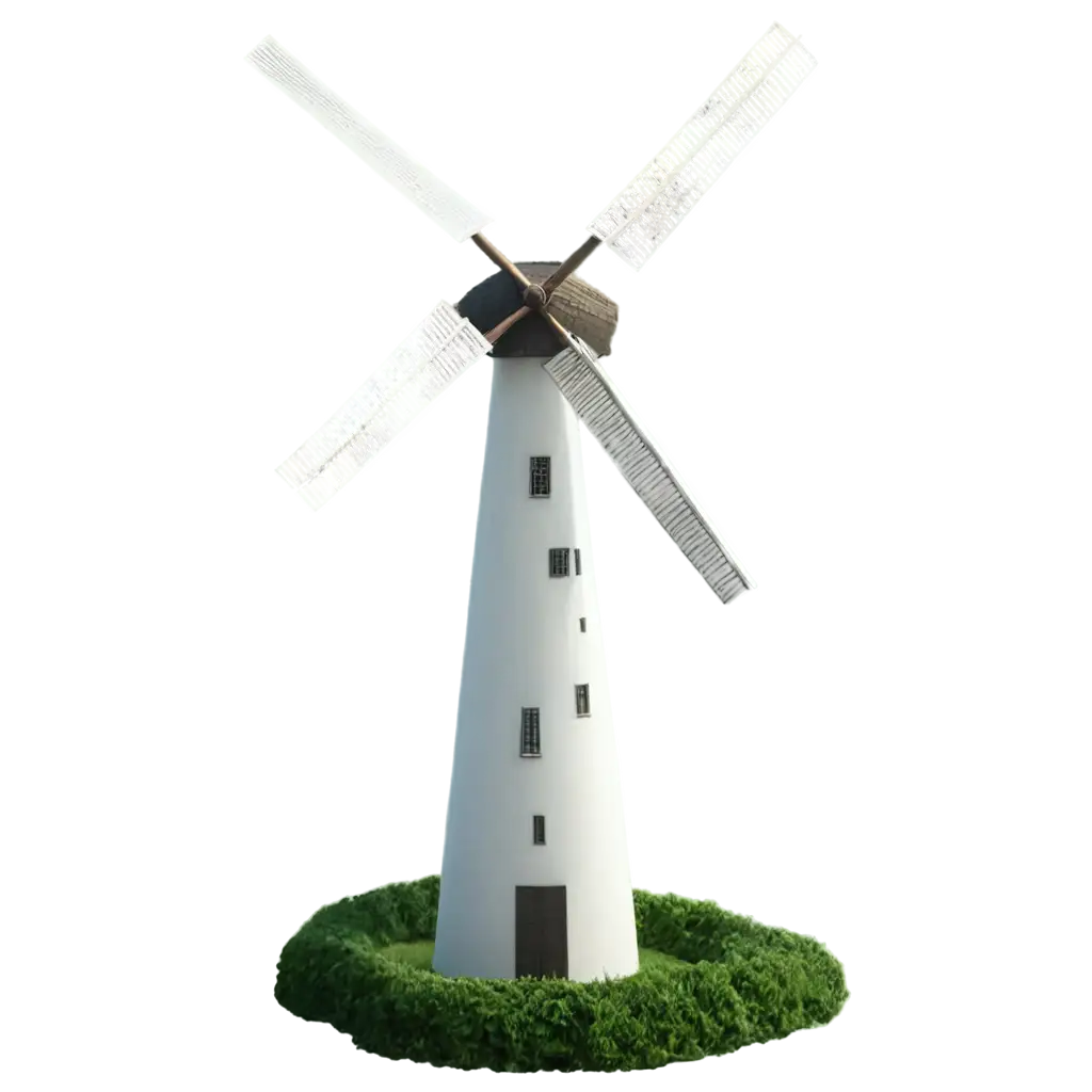 HighQuality-Wind-Mill-PNG-Image-for-Versatile-Digital-Use