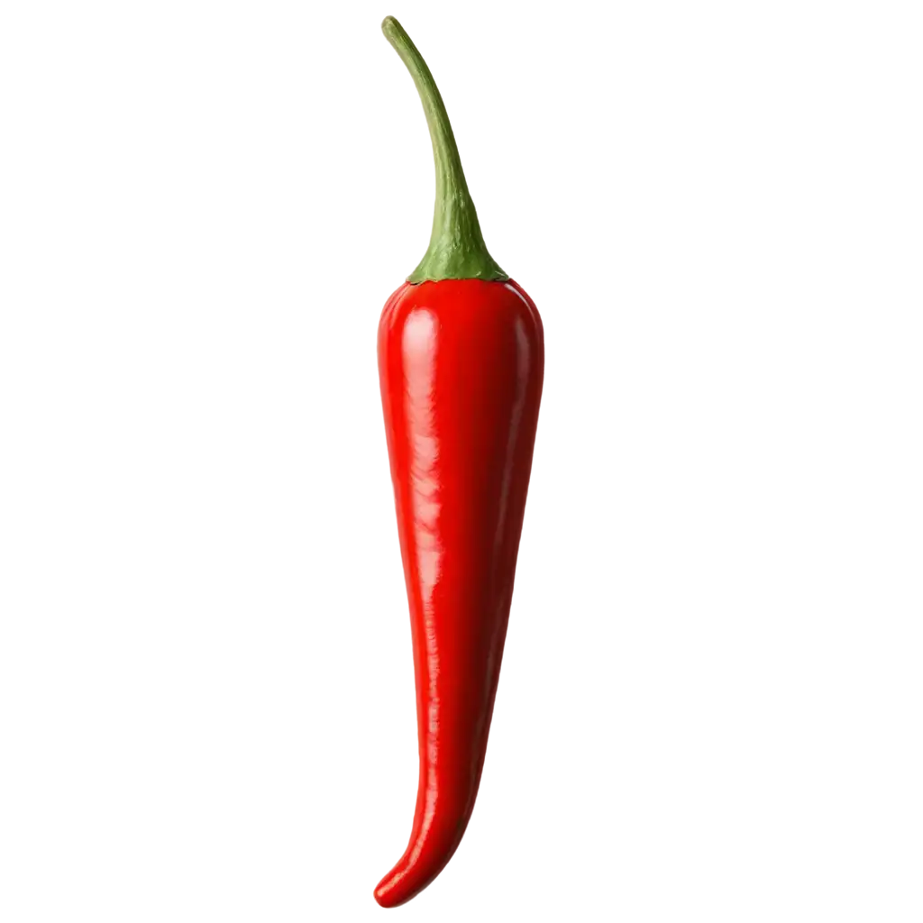 HighQuality-PNG-Image-of-VibrPNG-Image-Usage-Scenariosant-Red-Chili-Pepper-with-Glossy-Finish-and-Intricate-Details