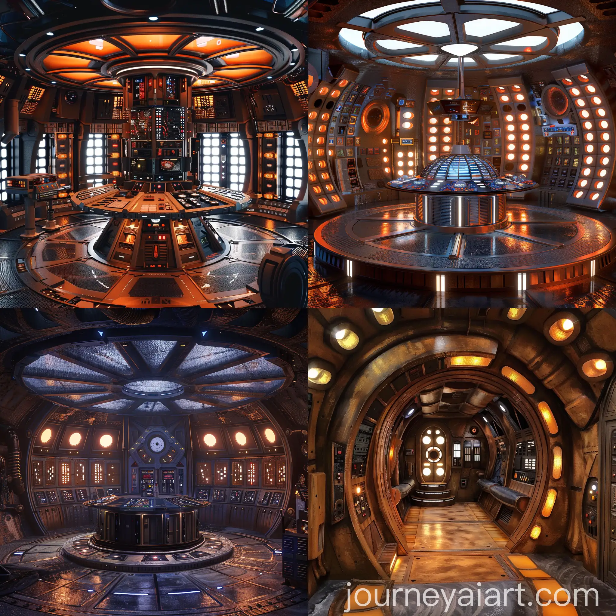 Futuristic-TARDIS-Interior-with-Time-Travel-Console