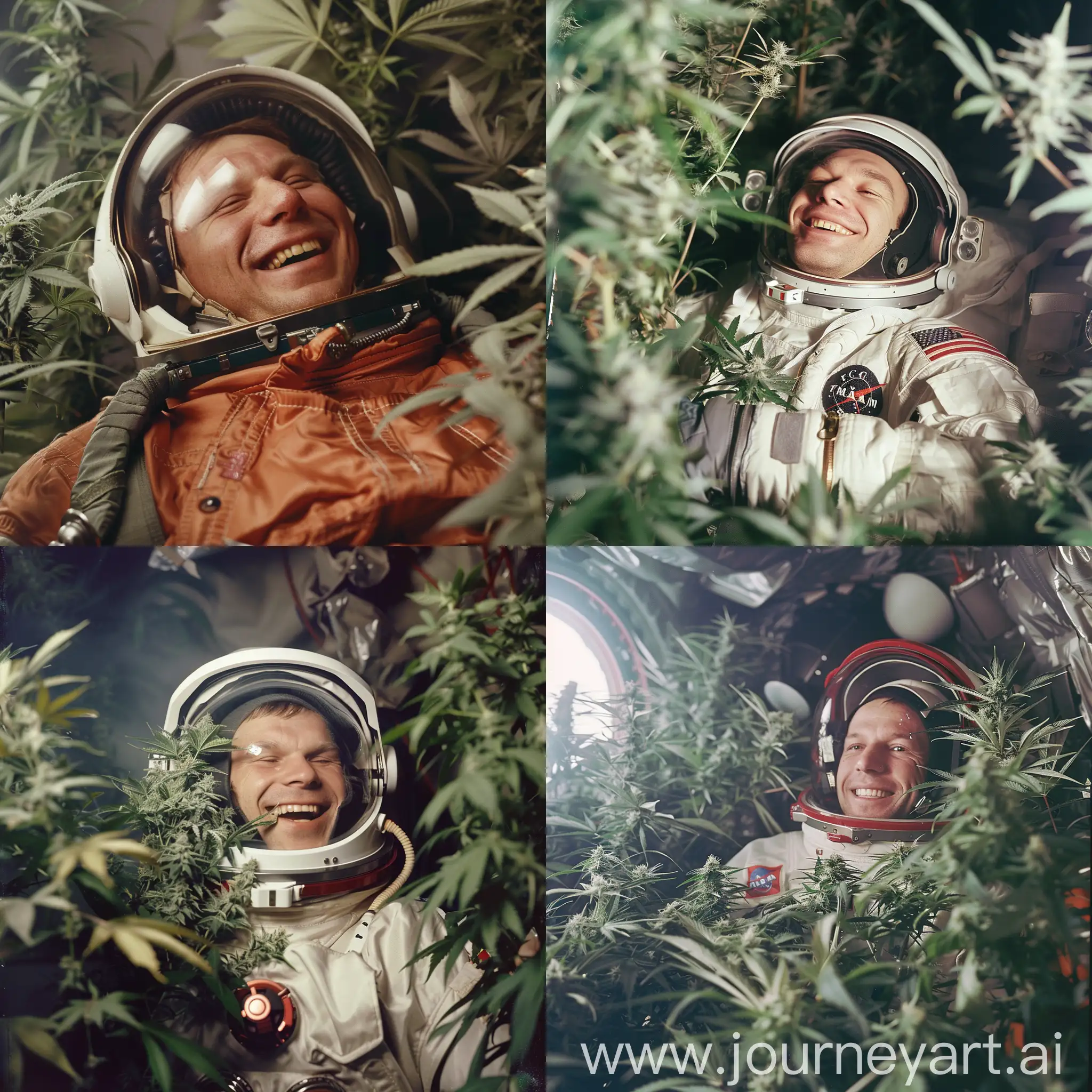 Yuri-Gagarin-Smiles-in-Spacesuit-Growing-Marijuana-on-ISS