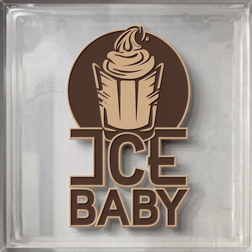 LOGO-Design-for-ICE-BABY-Playful-Typography-with-Treats-Symbol-on-Clear-Background