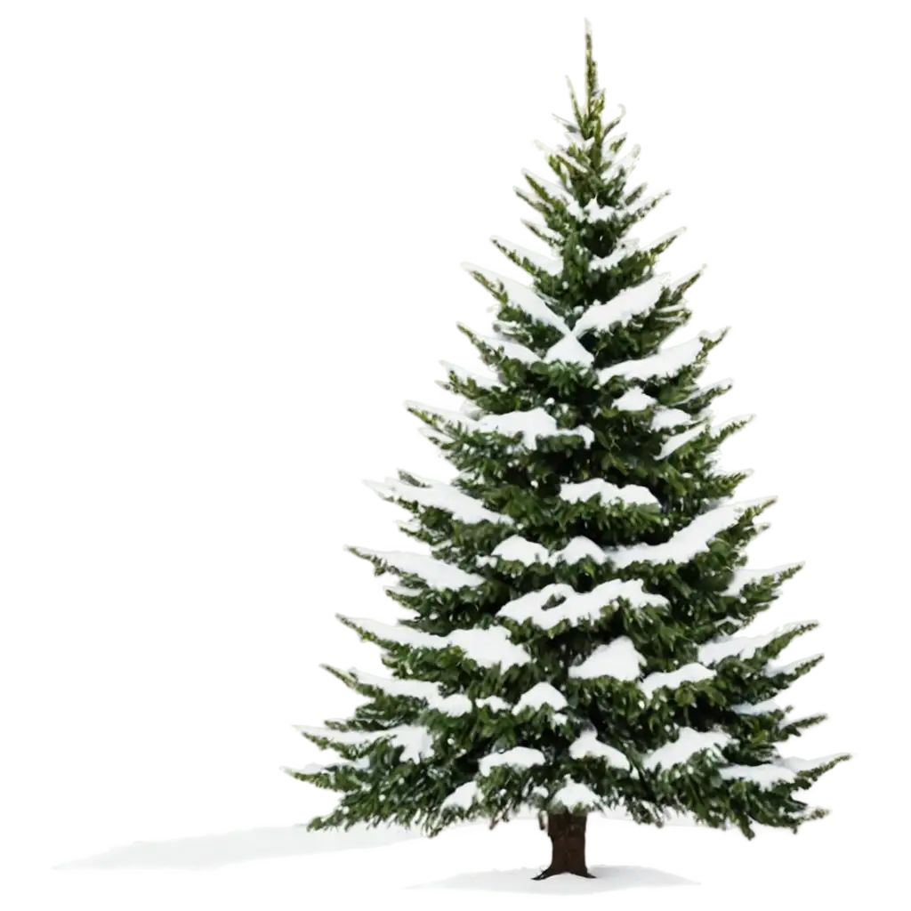 SnowCovered-Xmas-Tree-PNG-Image-Perfect-for-Holiday-Designs-and-Graphics