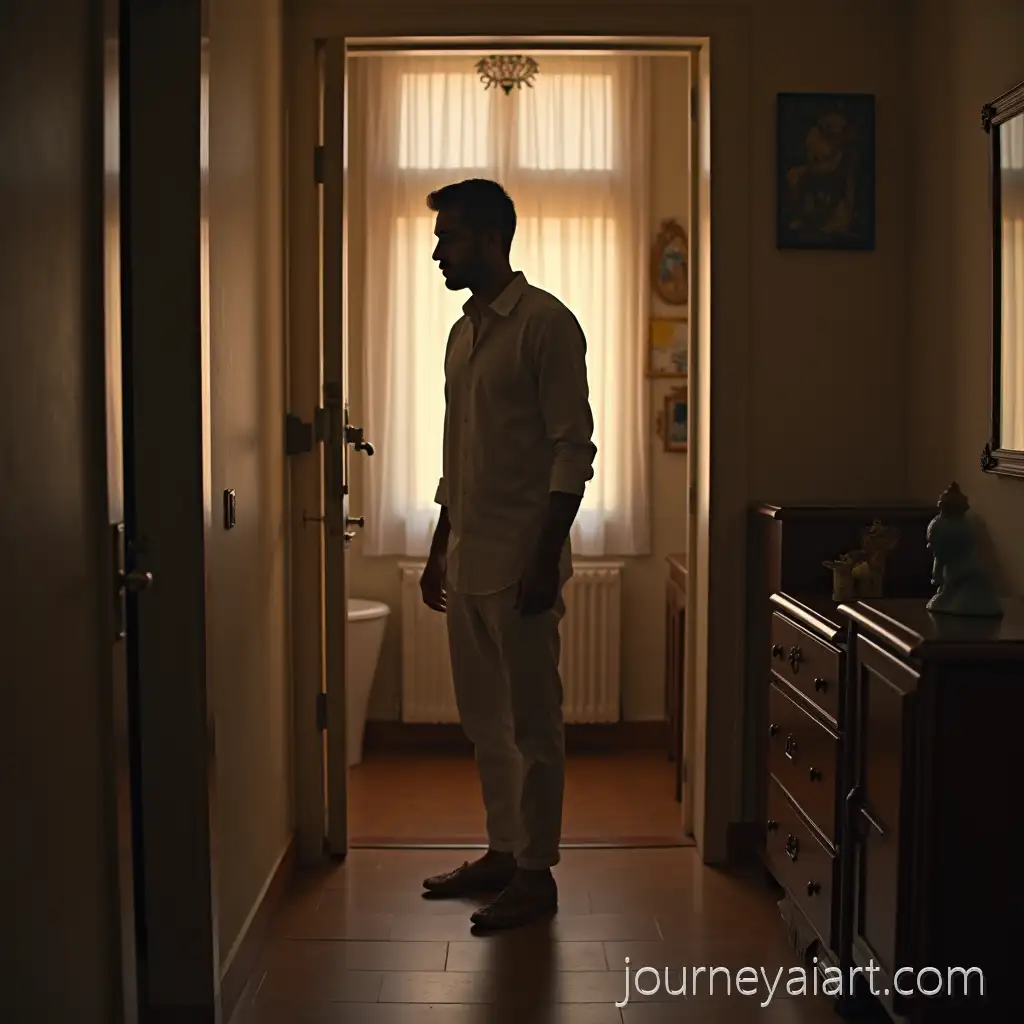 Man-and-Arab-GirlMan-Welcomes-Arab-Girl-into-His-Apartment