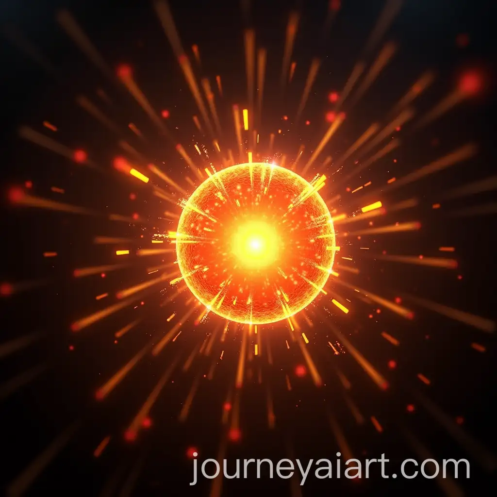 Glowing-Uranium-Nucleus-Splitting-with-Atomic-Particles-and-Energy-Burst-in-Digital-Art