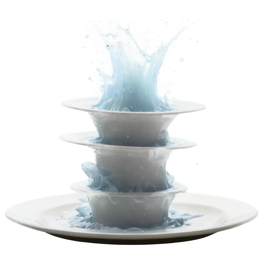 HighQuality-PNG-Image-Stack-of-Clean-Plates-with-Water-Splash-Liquid-Explosion