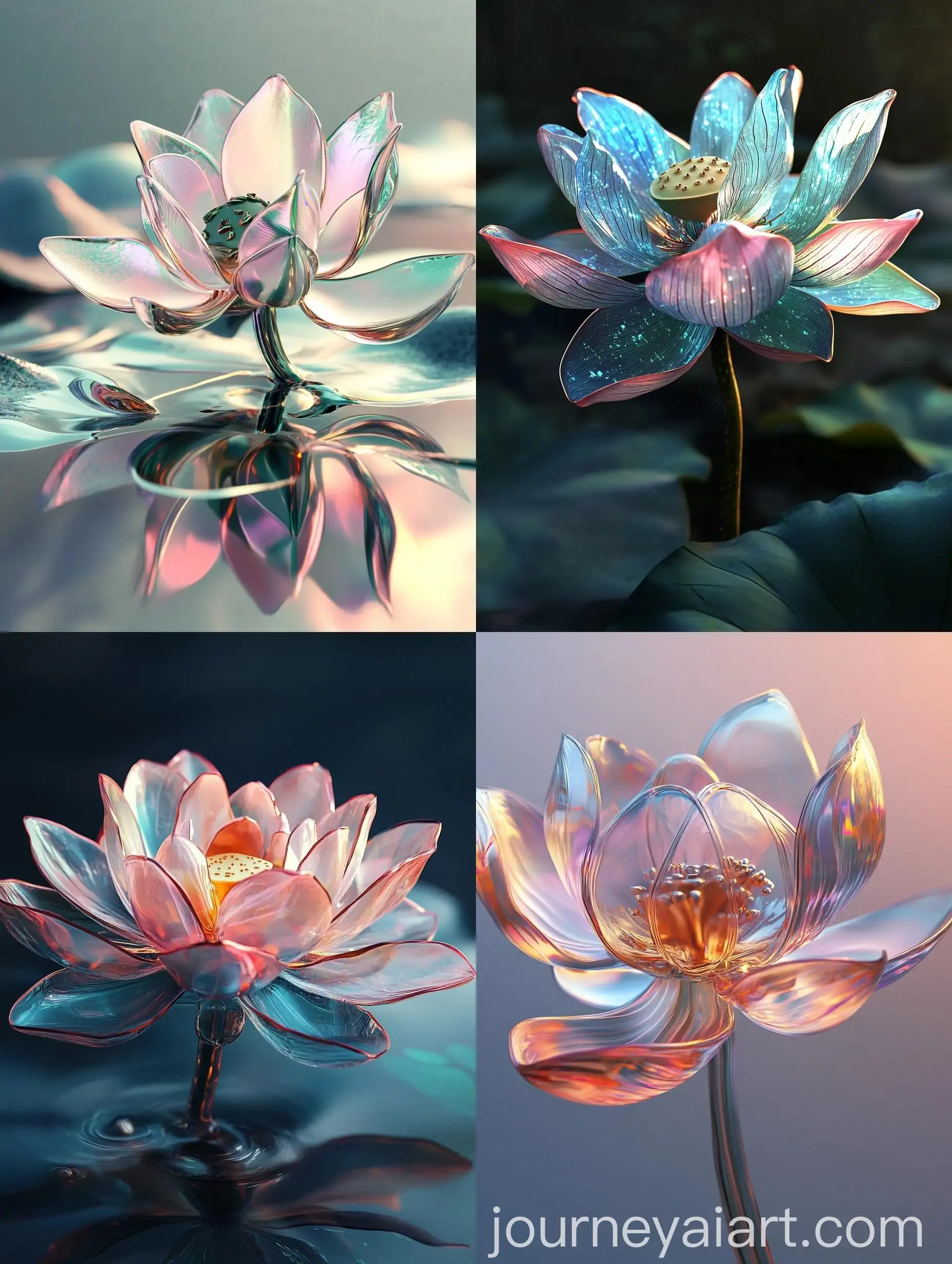 Futuristic-Rebirth-of-Lotus-Flower-in-4D-Art