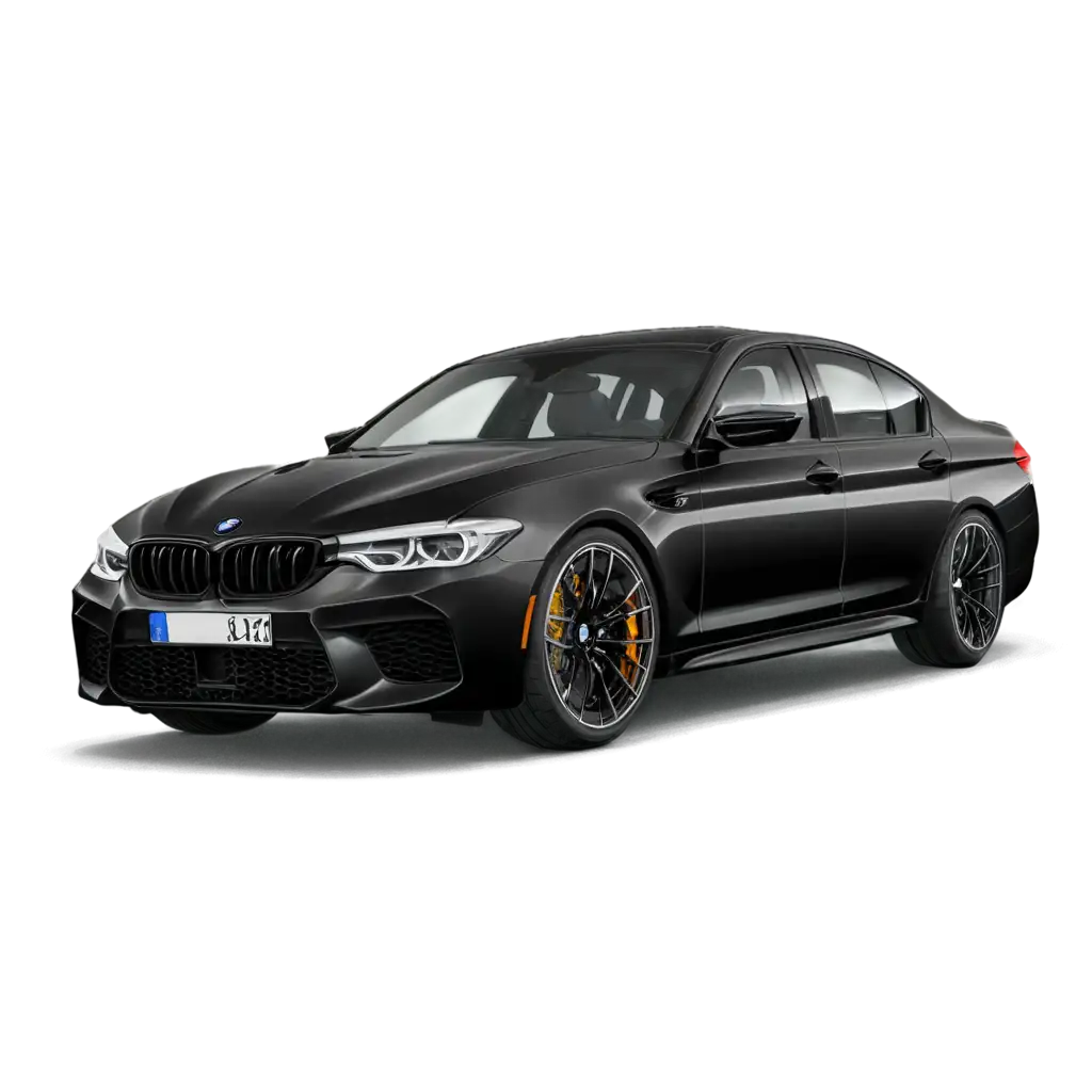 BMW-M5-Competition-in-Black-Colour-PNG-Image-for-HighQuality-Visuals