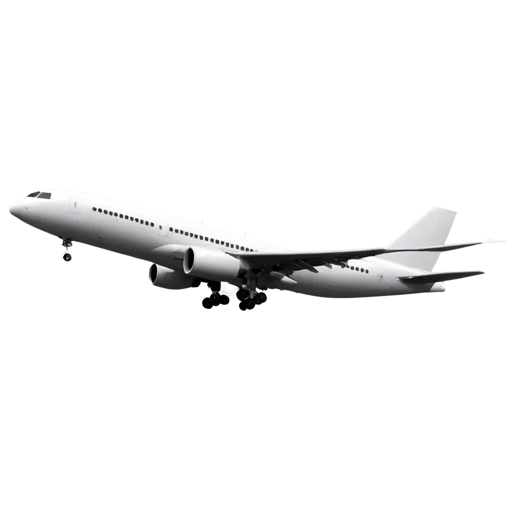 Minimalist-Drawing-of-an-Airplane-PNG-Image-Clean-and-Elegant-Design