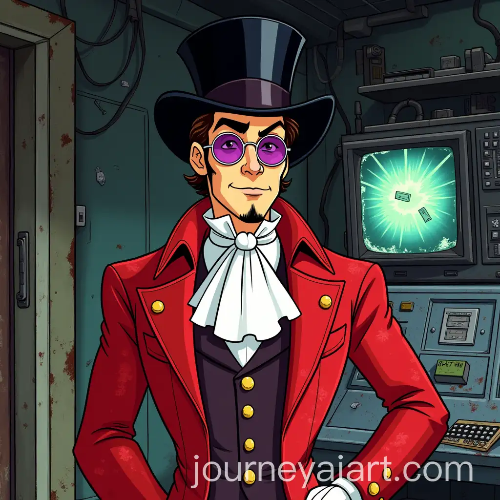 Vincent-Kosmos-in-a-Decaying-Retro-Space-Station-with-Bold-Cartoon-Style