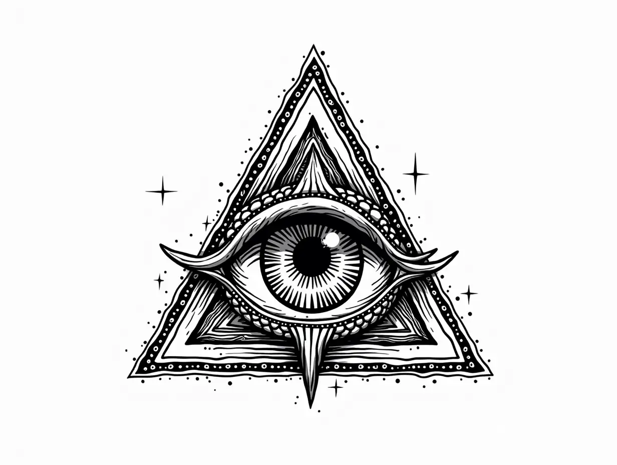 All-Seeing-Eye-Pyramid-Vector-Logo-Design-in-Black-and-White