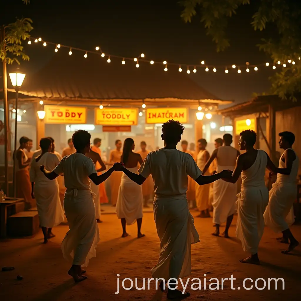 Rustic-Kerala-Toddy-Shop-Dance-Off-Gangs-in-White-Mundu