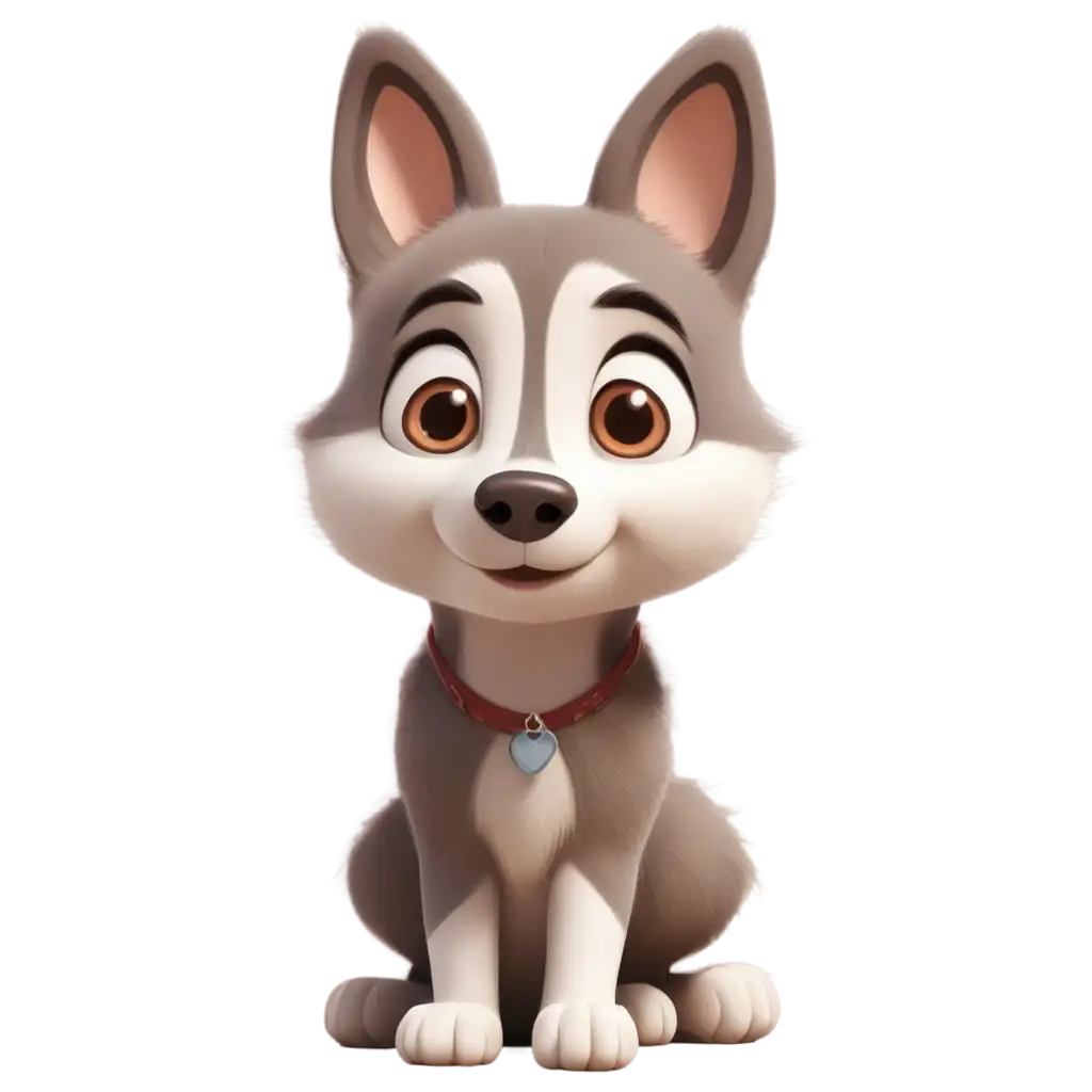 Cute-Disney-Husky-with-Big-Brown-Eyes-PNG-Comic-Art-Inspired-Image