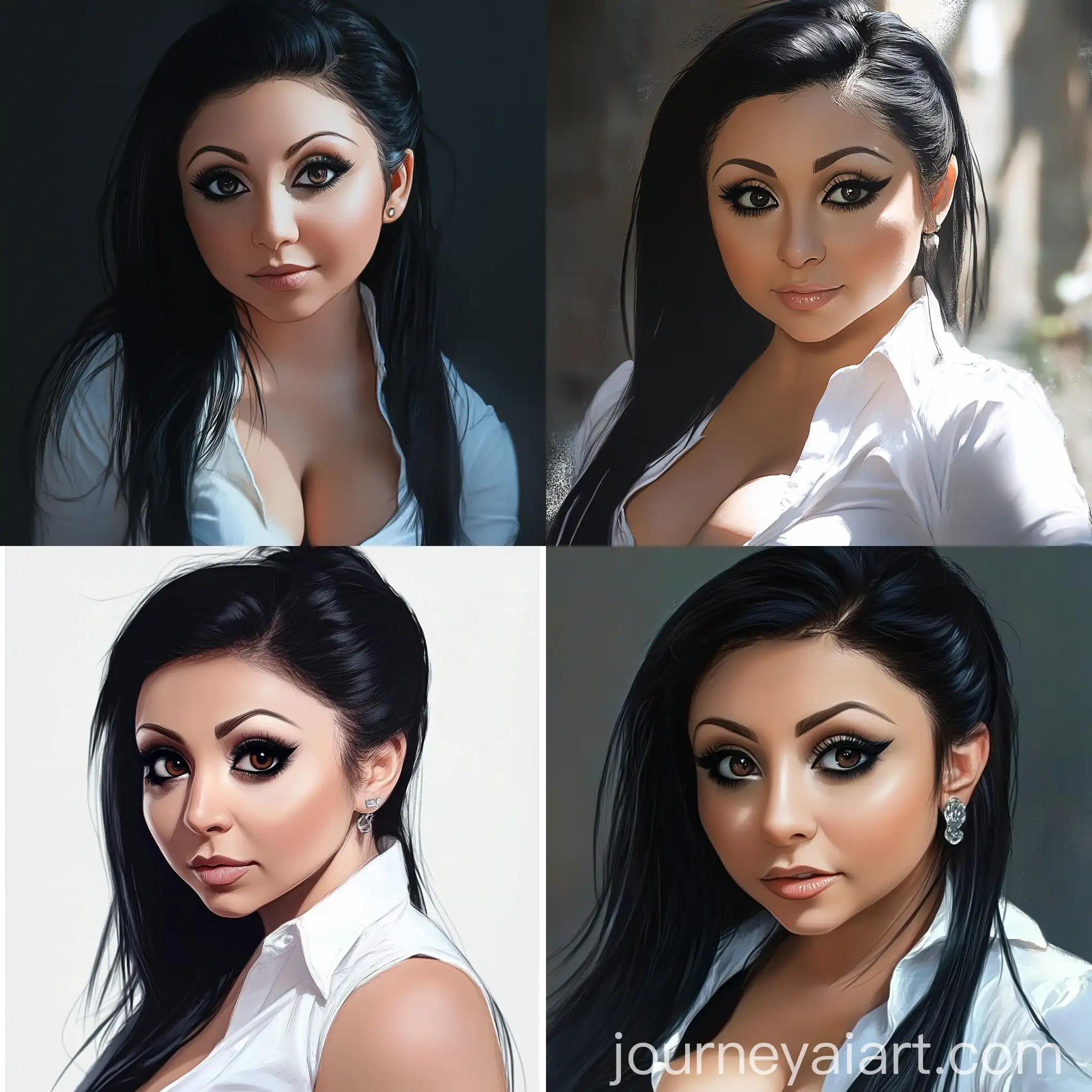 Beautiful-Woman-with-Black-Hair-Anime-Art-Style