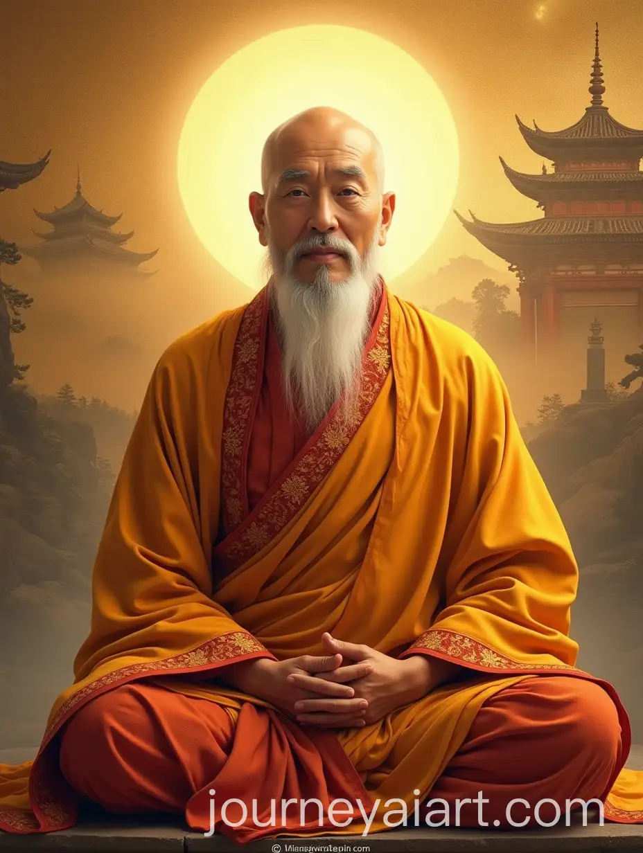 Tripitaka-Shanwuwei-in-Traditional-Buddhist-Art-Style-with-Divine-Aura