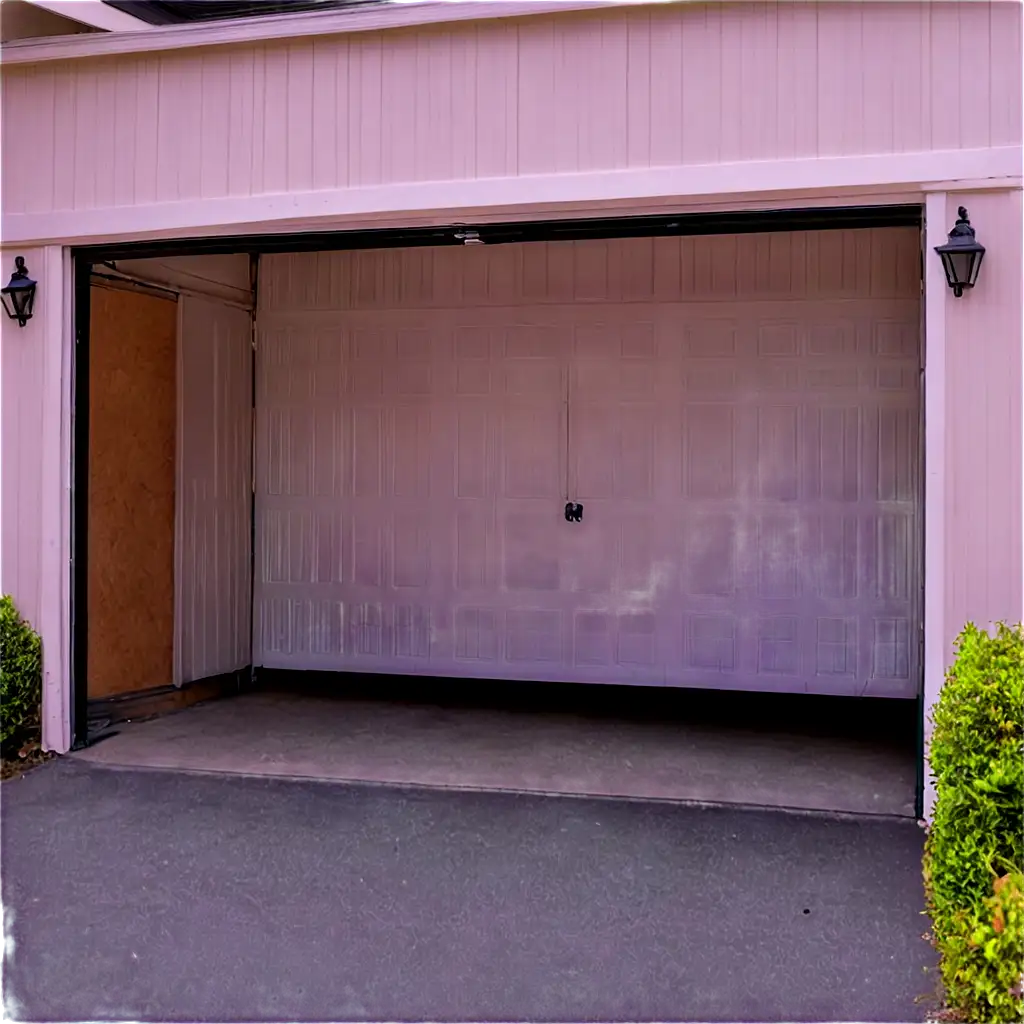 open garage door