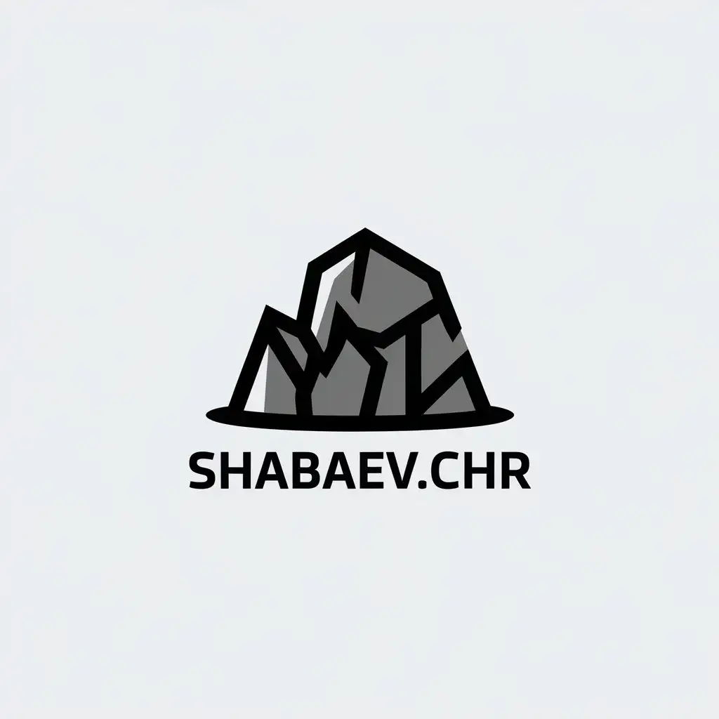 LOGO-Design-for-ShabaevCHR-Minimalist-Rock-Symbol-for-Finance-Industry